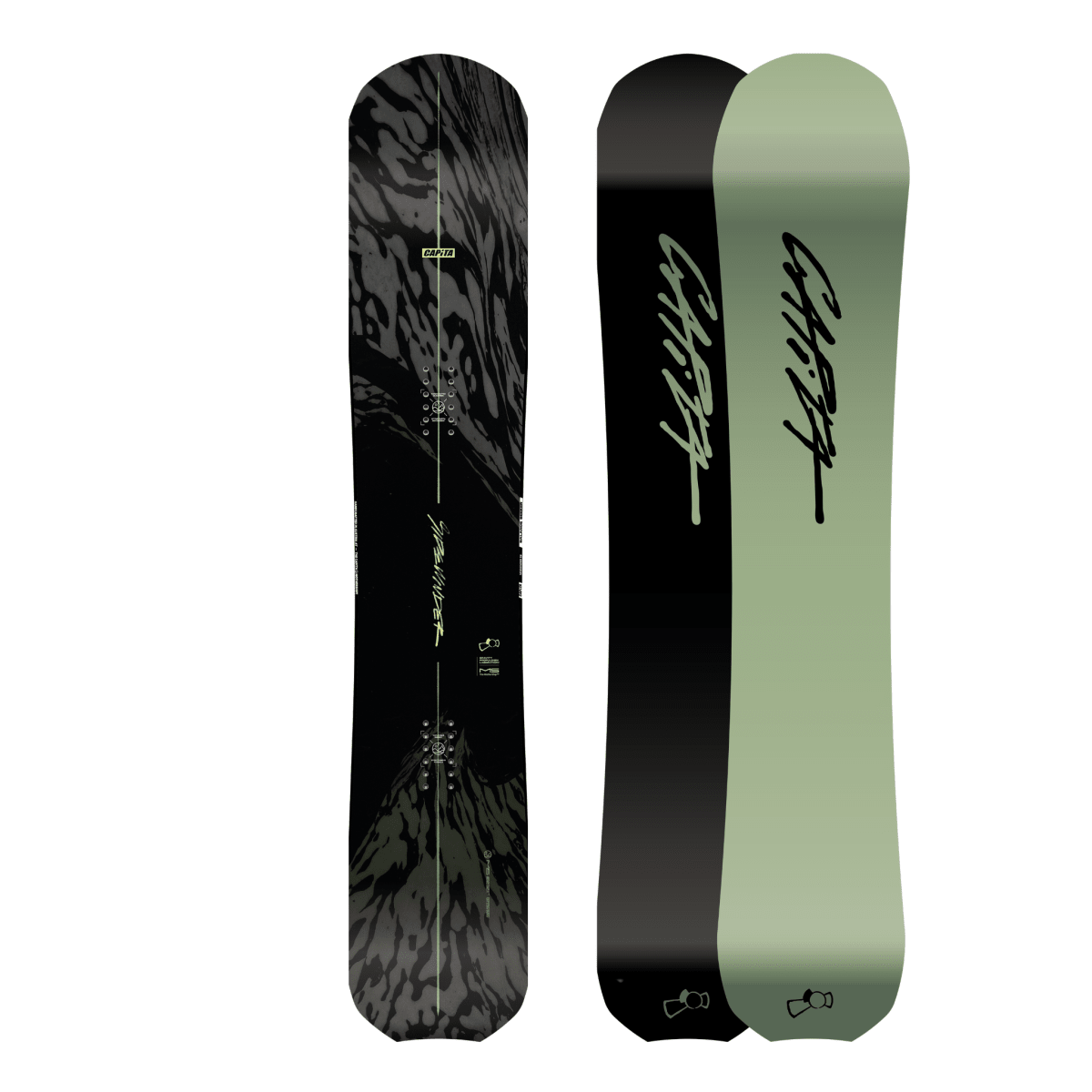 CAPiTA Sidewinder Mens Snowboard 2027 - Elevation107