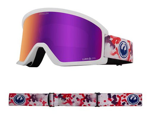 Dragon DX3 OTG Snow Goggles Low Bridge Koi Lite / Lumalens Purple Ion - Elevation107