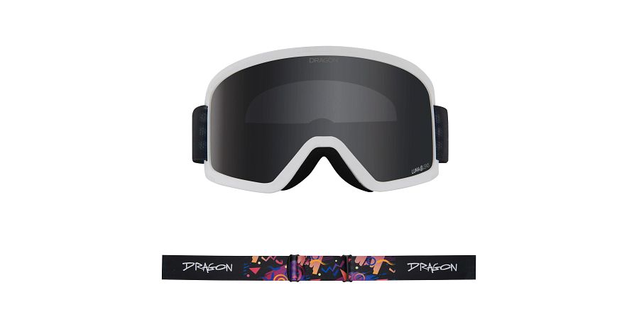 Dragon DX3 OTG Snow Goggles Retro Lite / Lumalens Dark Smoke - Elevation107