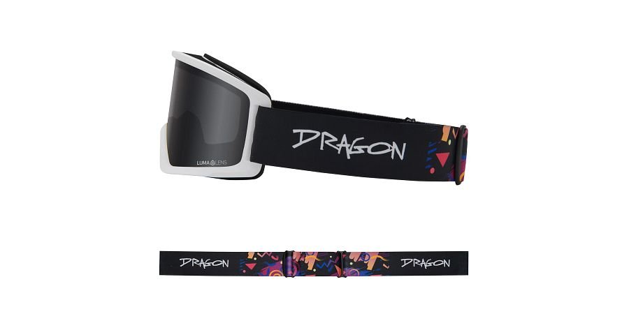 Dragon DX3 OTG Snow Goggles Retro Lite / Lumalens Dark Smoke - Elevation107
