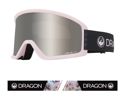 Dragon DX3 OTG Snow Goggles Low Bridge Sakura / Lumalens Silver Ion - Elevation107