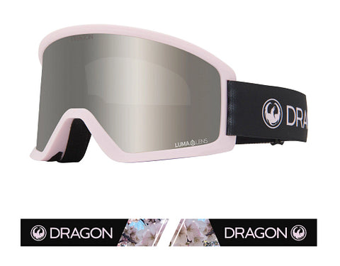 Dragon DX3 OTG Snow Goggles Low Bridge 2023 Sakura / Lumalens Silver Ion