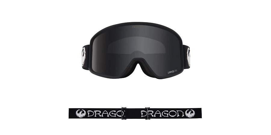 Dragon DXT OTG Snow Goggles Classic Black / Lumalens Dark Smoke - Elevation107