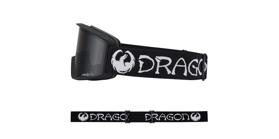 Dragon DXT OTG Snow Goggles Classic Black / Lumalens Dark Smoke - Elevation107