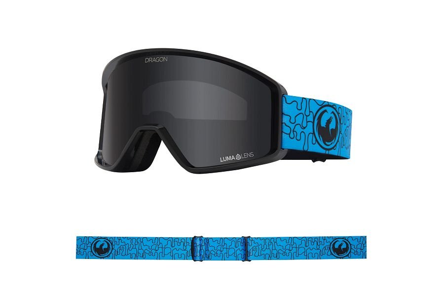 Dragon DXT OTG Snow Goggles Drippy / Lumalens Dark Smoke - Elevation107