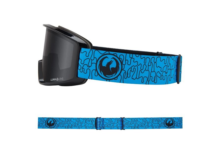 Dragon DXT OTG Snow Goggles Drippy / Lumalens Dark Smoke - Elevation107