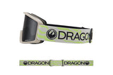 Dragon DXT OTG Snow Goggles Low Bridge 2024 Kelp / Lumalens Dark Smoke