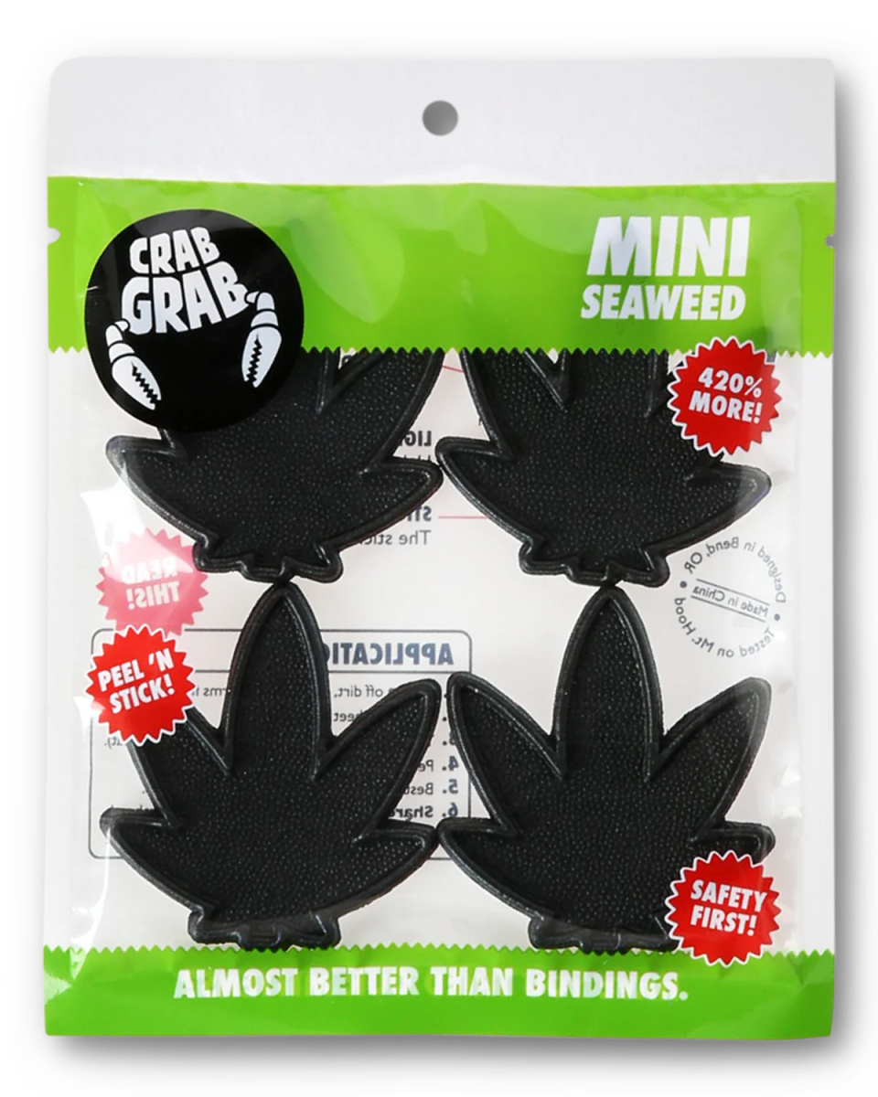 Crab Grab Mini Seaweed Stomp Pads 4 Pack Black - Elevation107