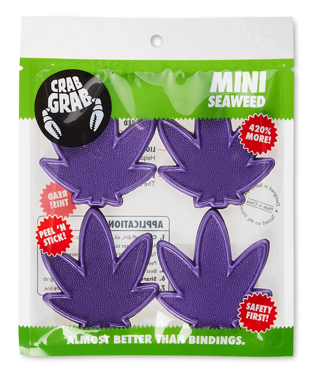 Crab Grab Mini Seaweed Stomp Pads 4 Pack Purple - Elevation107