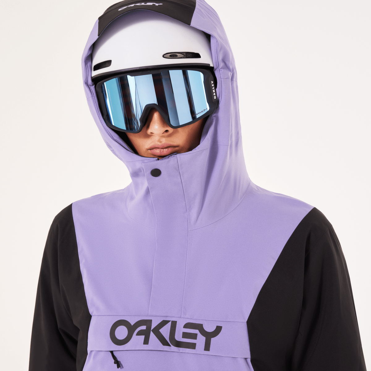 Oakley TNP TBT Insulated Anorak Mens 2025 Blackout / New Lilac - Elevation107