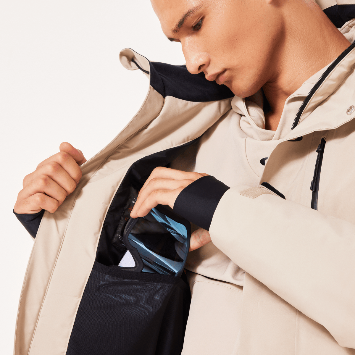 Oakley Sub Temp RC Gore - Tex Jacket 2.0 Mens 2025 Humus - Elevation107