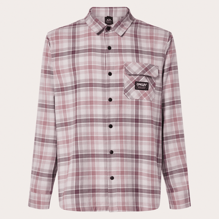 Oakley Butter Flannel Shirt Mens 2025 Toadstool - Elevation107