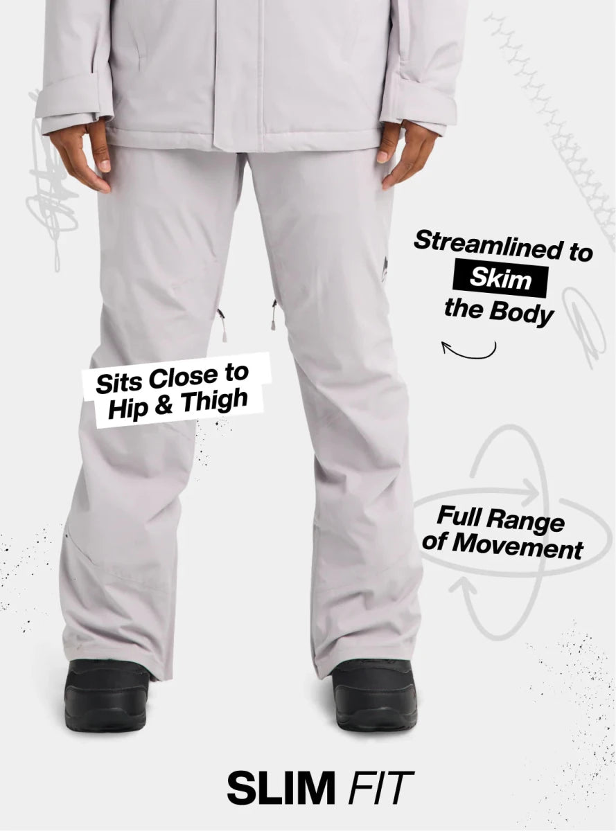 Burton Women's Reserve 2L Stretch Pants 2026 Washed Lavender - Elevation107