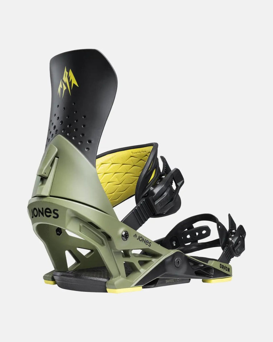 Jones Orion Snowboard Bindings Mens 2026 Moss Green - Elevation107