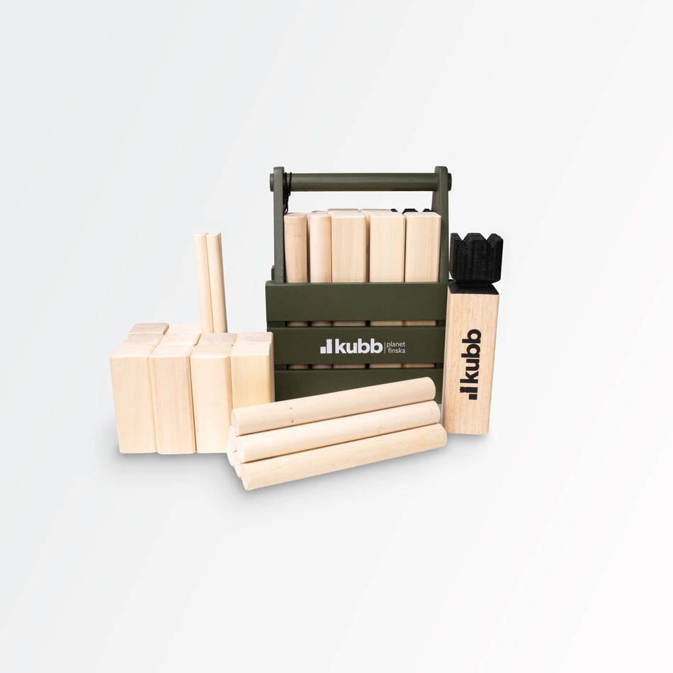 Planet Finska Kubb Original Birch - Moss Green - Elevation107