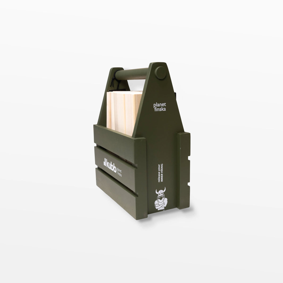 Planet Finska Kubb Original Birch - Moss Green - Elevation107