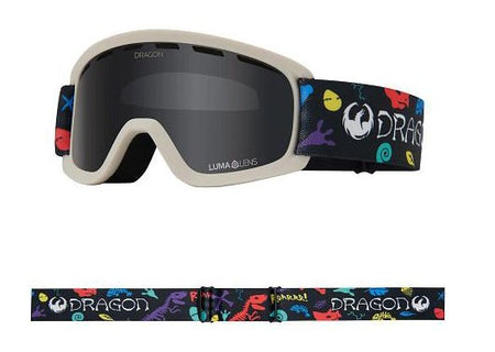 Dragon Lil D Snow Goggles Dinos / Lumalens Dark Smoke - Elevation107