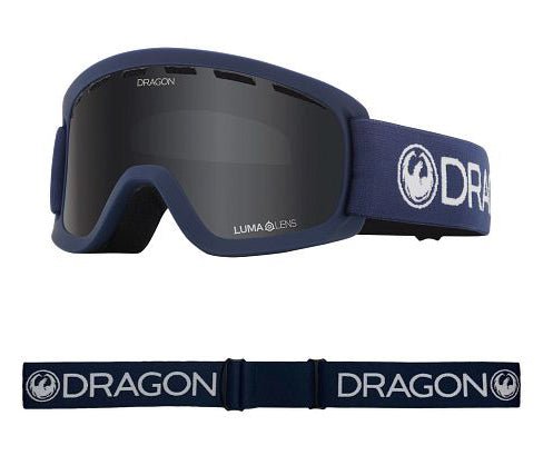 Dragon Lil D Snow Goggles Low Bridge Shadow Lite / Lumalens Dark Smoke - Elevation107