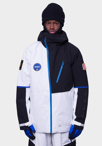 686 Exploration Thermograph Jacket Mens 2024 NASA White Black