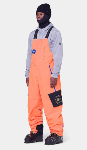686 Exploration Bib Pants Mens 2024 NASA Orange Black