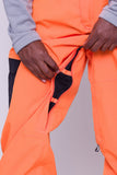 686 Exploration Bib Pants Mens 2024 NASA Orange Black