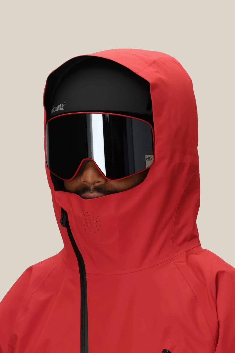 686 Hydra Thermagraph Jacket Mens 2026 Red Colourblock - Elevation107