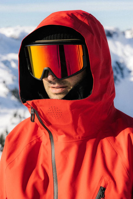 686 Hydra Thermagraph Jacket Mens 2026 Red Colourblock - Elevation107