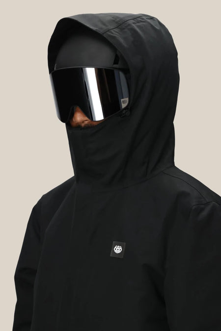686 Foundation Insulated Jacket Mens 2026 Black - Elevation107