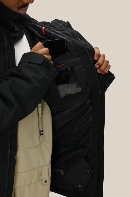 686 Foundation Insulated Jacket Mens 2026 Black - Elevation107