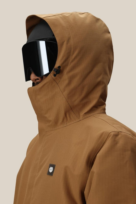 686 Foundation Insulated Jacket Mens 2026 Caramel Ripstop - Elevation107