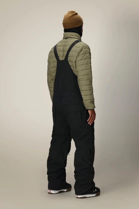 689 Hot Lap Insulated Bib Pants Mens 2026 Black - Elevation107