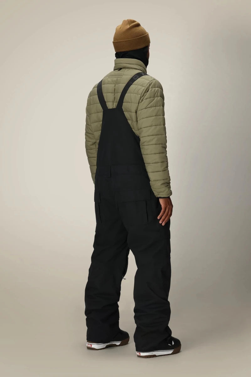 689 Hot Lap Insulated Bib Pants Mens 2026 Black - Elevation107