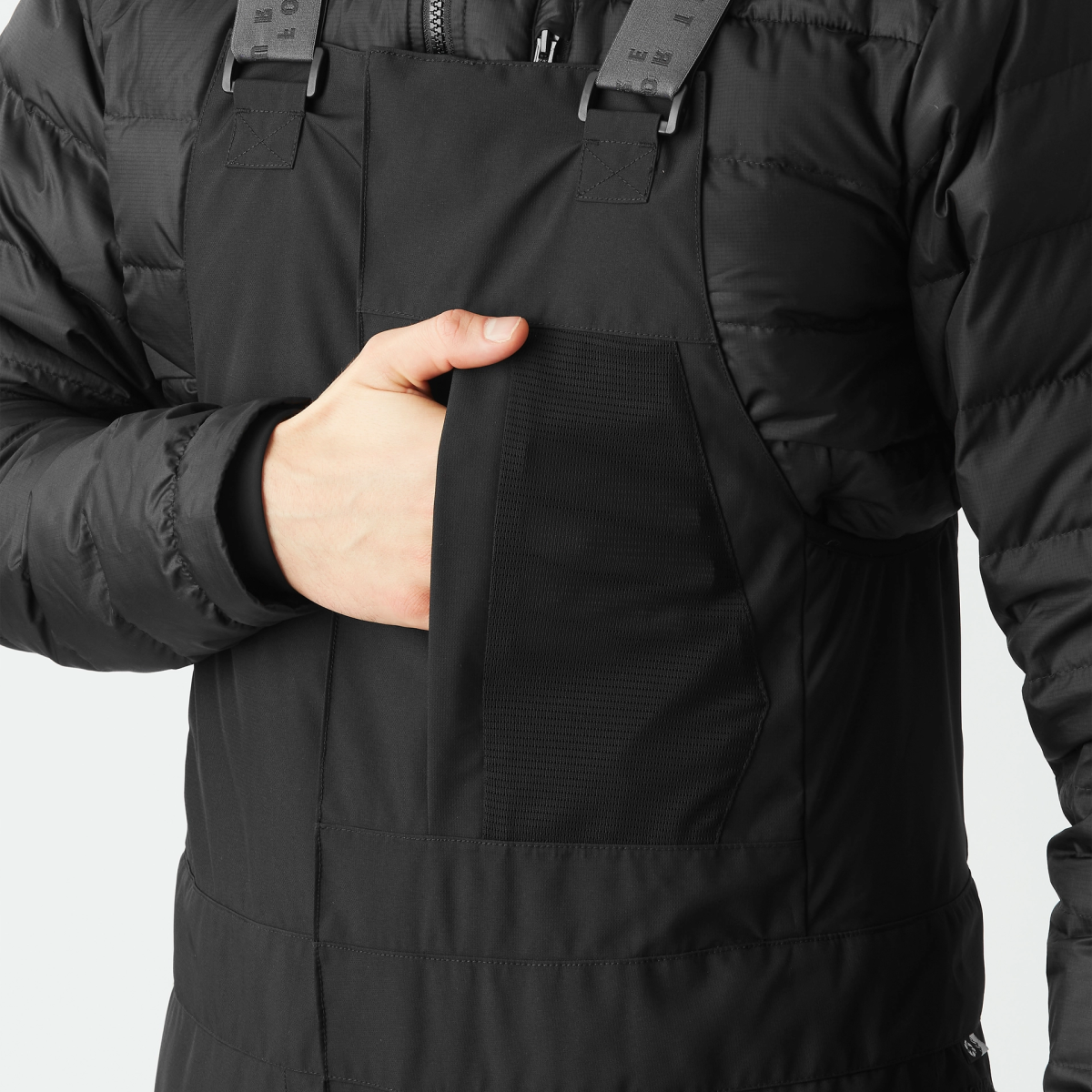 Picture Testy Bib Pants Mens 2026 Black - Elevation107