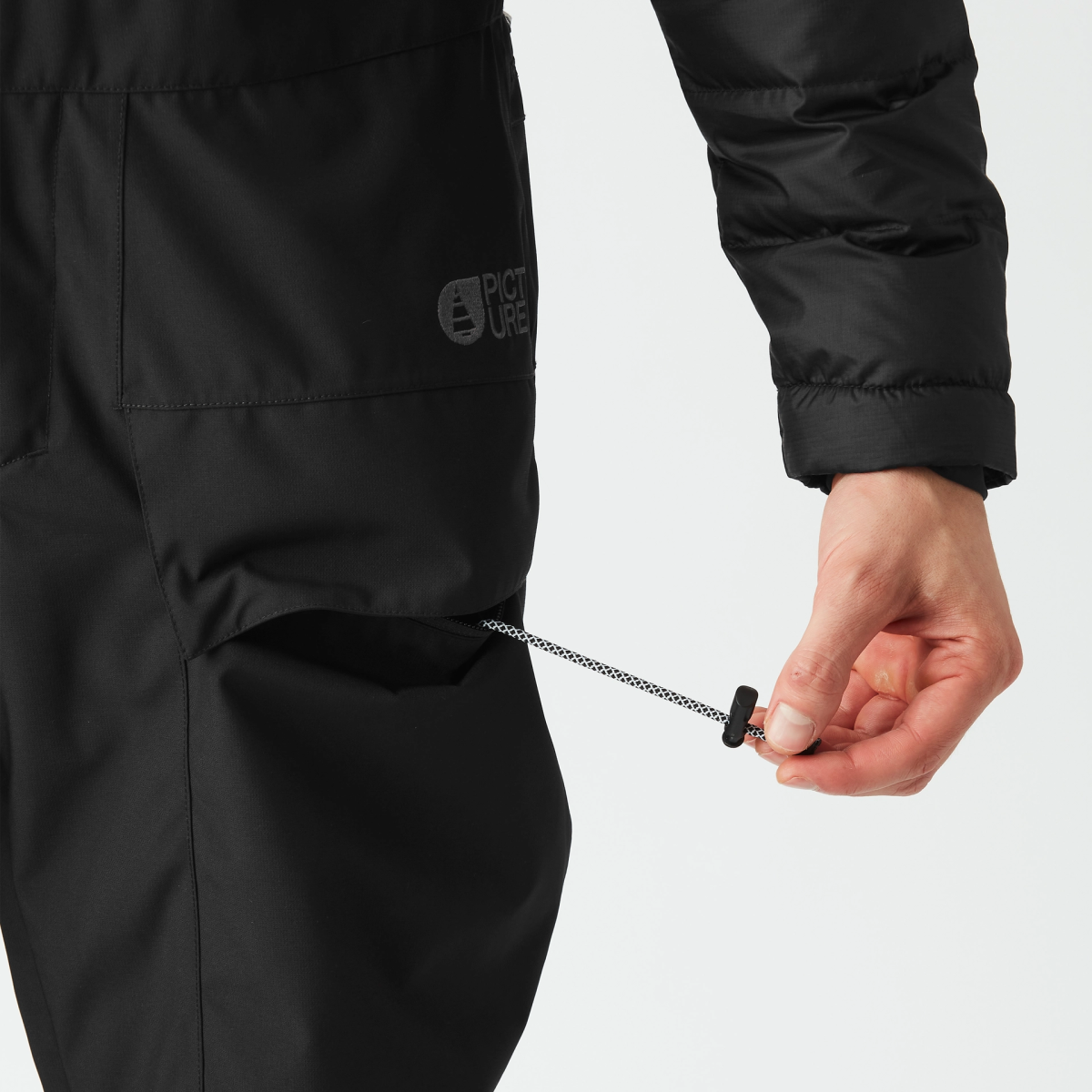 Picture Testy Bib Pants Mens 2026 Black - Elevation107