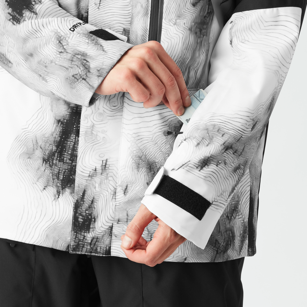 Picture Jomoh Jacket Mens 2026 Snowy PinePrint - Elevation107