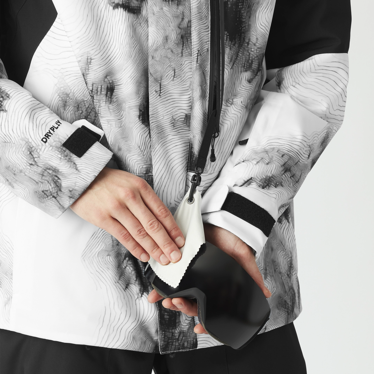 Picture Jomoh Jacket Mens 2026 Snowy PinePrint - Elevation107