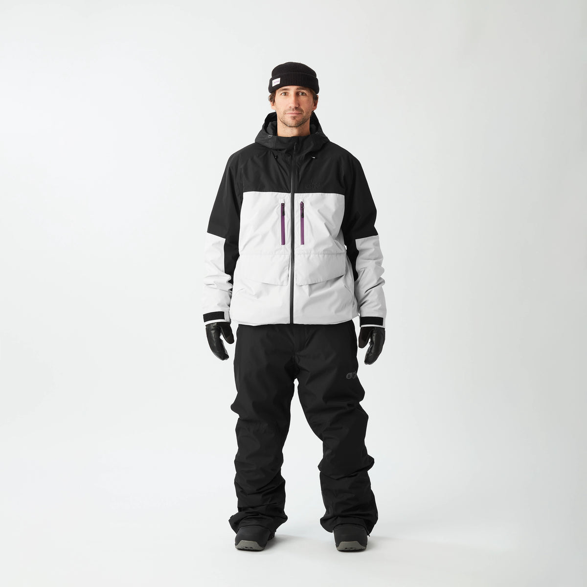 Picture Akna M Jacket Mens 2026 Vapor Grey - Elevation107