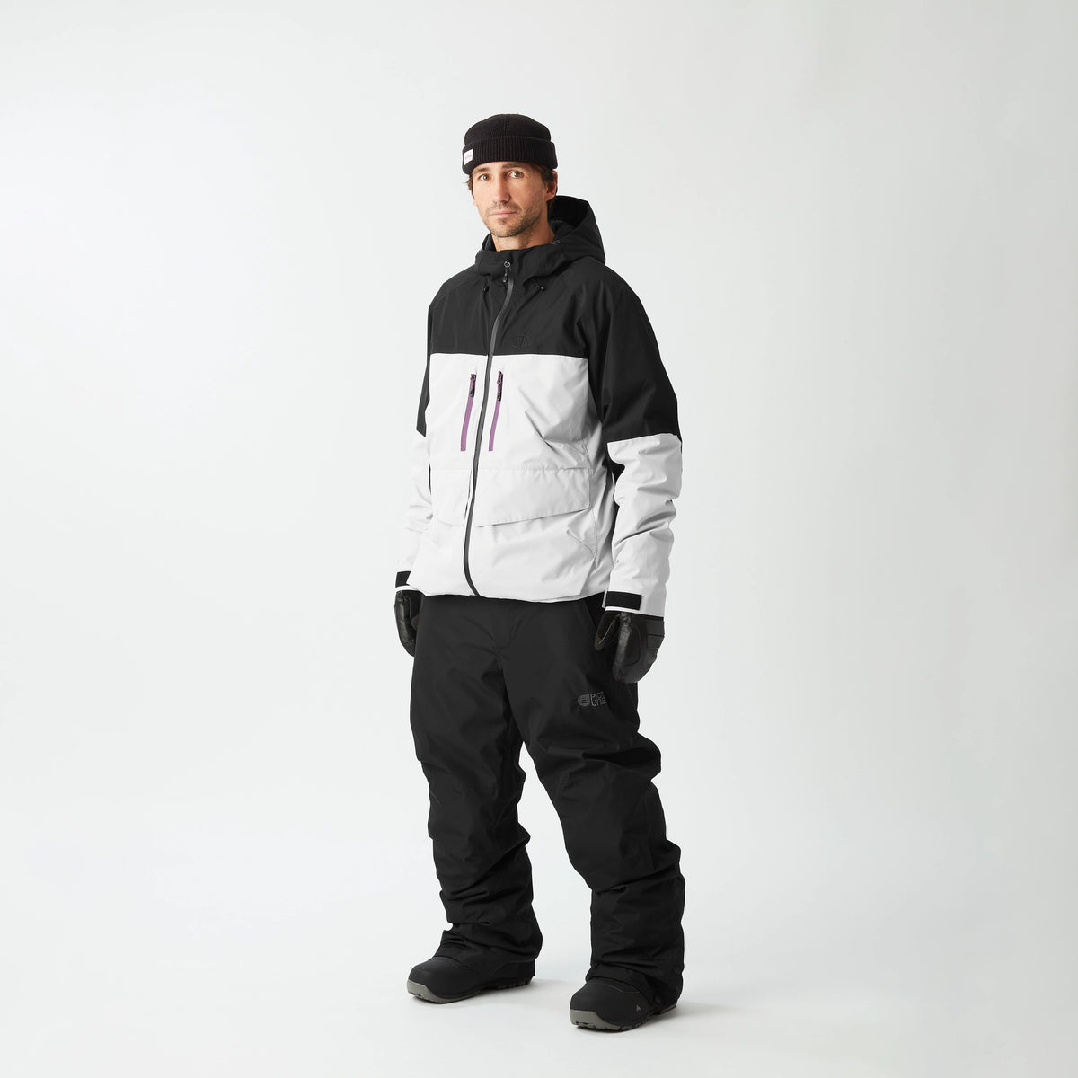 Picture Akna M Jacket Mens 2026 Vapor Grey - Elevation107