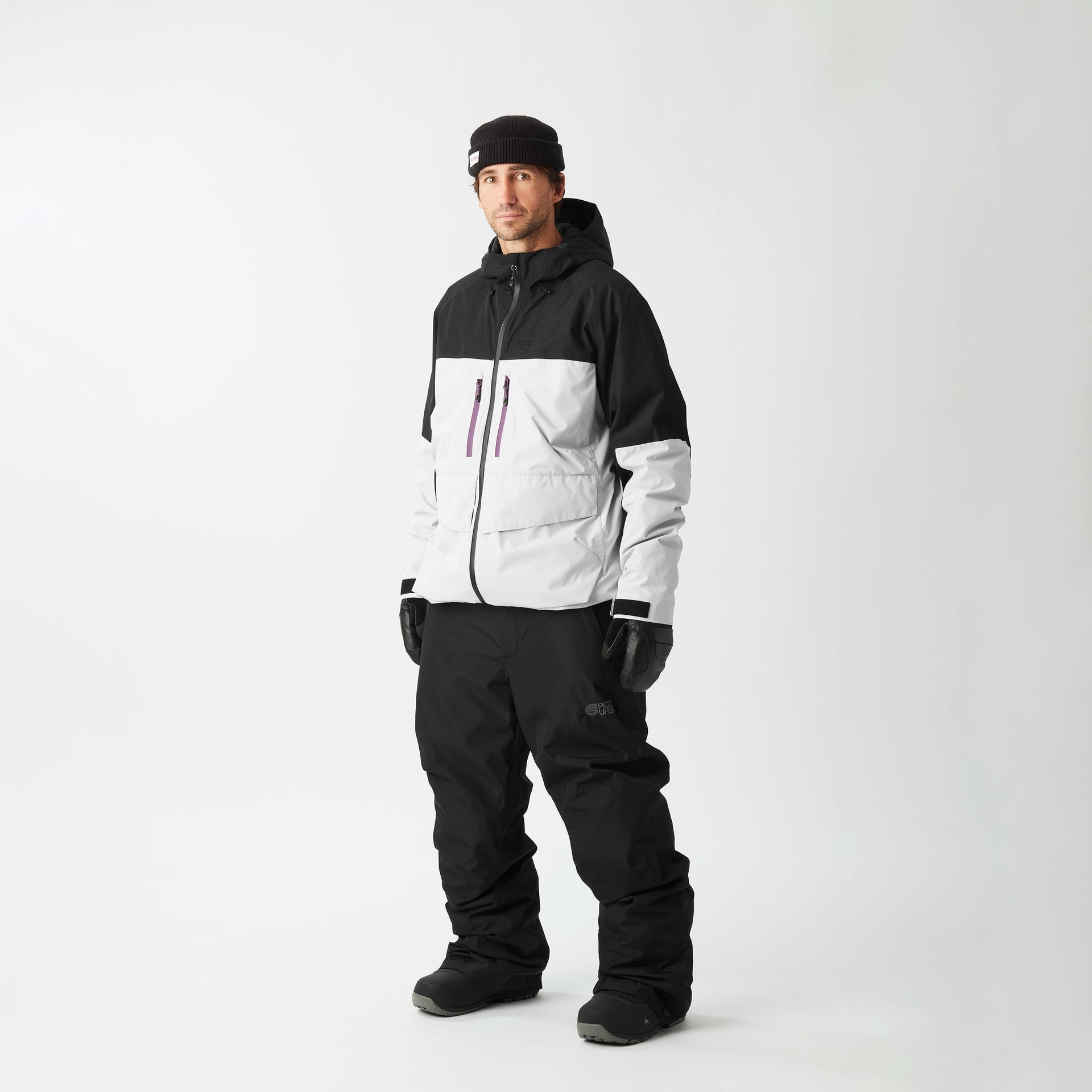 Picture Akna M Jacket Mens 2026 Vapor Grey - Elevation107