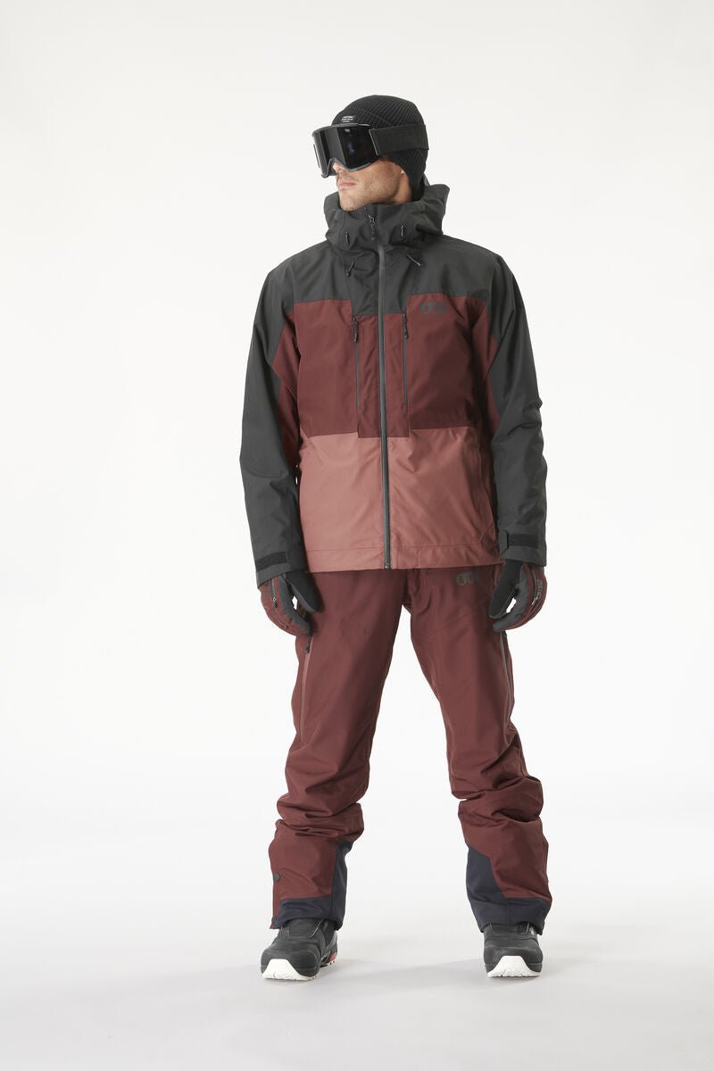 Picture Organic Object Jacket Mens Andorra Black - Elevation107