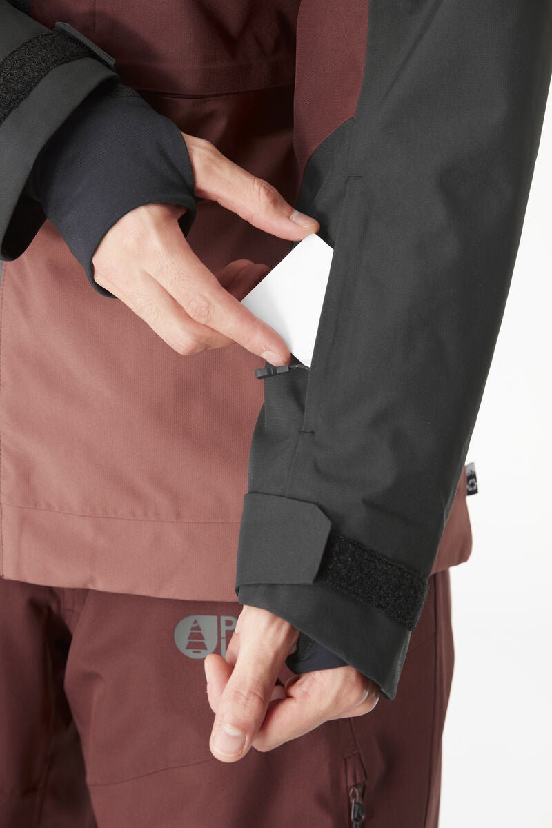 Picture Organic Object Jacket Mens Andorra Black - Elevation107