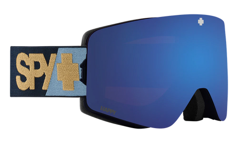 Spy Marauder Elite Goggles Dark Blue / Happy Rose Dark Blue Mirror + Spare Lens