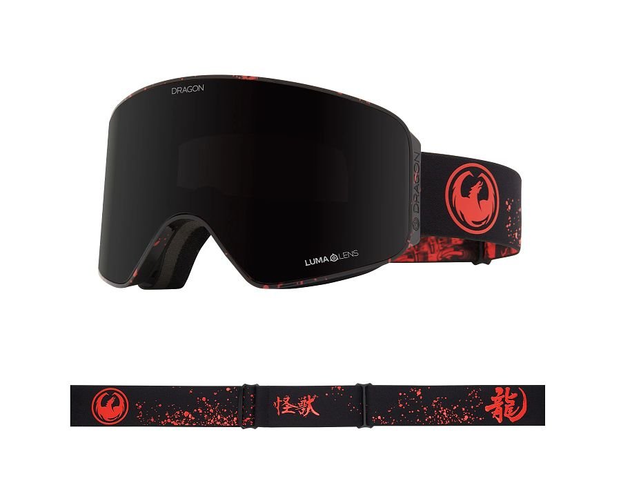 Dragon NFX MAG OTG Snow Goggles Kaiju / Lumalens Midnight + Lumalens Light Rose - Elevation107