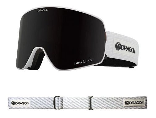 Dragon NFX2 Snow Goggles Low Bridge Blizzard / Lumalens Midnight + Lumalens Light Rose - Elevation107