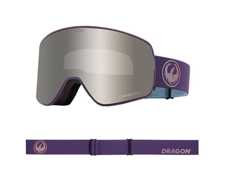 Dragon NFX2 Snow Goggles Deep Plum / Lumalens Silver Ion + Lumalens Violet - Elevation107