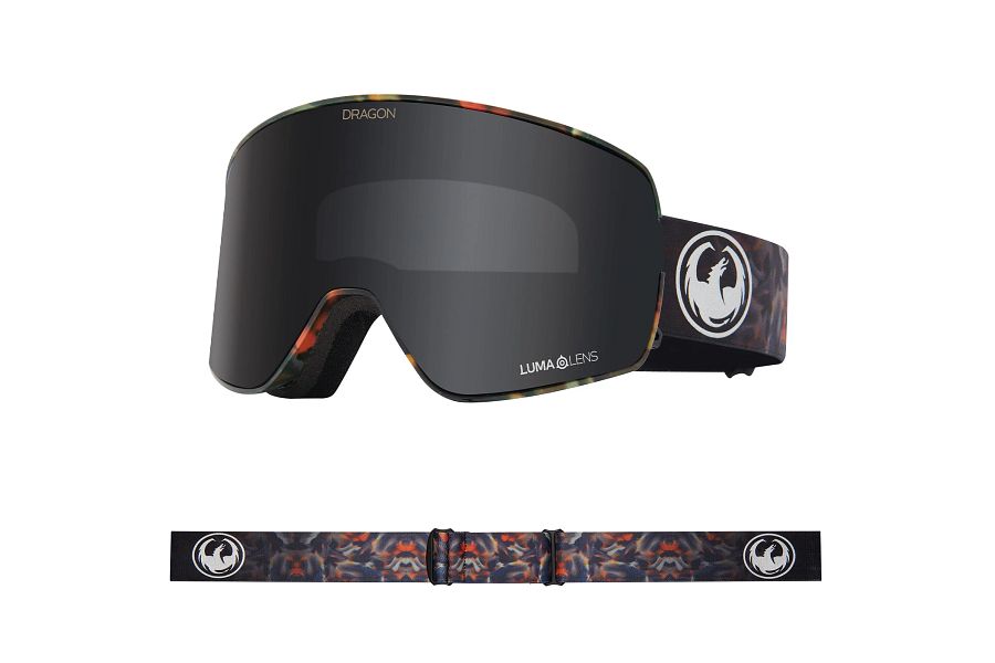 Dragon NFX2 Snow Goggles Fire Leaf / Lumalens Dark Smoke + Lumalens Amber - Elevation107
