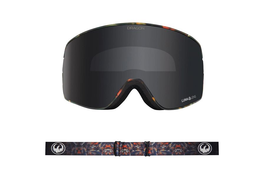 Dragon NFX2 Snow Goggles Fire Leaf / Lumalens Dark Smoke + Lumalens Amber - Elevation107