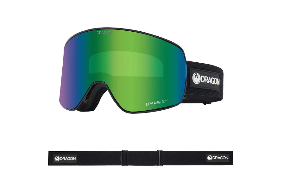 Dragon NFX2 Snow Goggles Icon Green / Lumalens Green Ion + Lumalens Amber - Elevation107