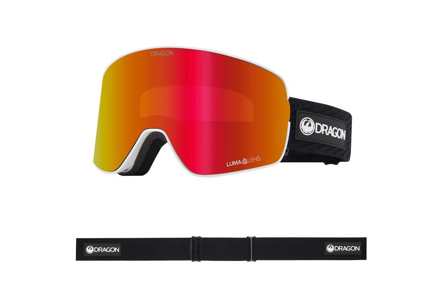 Dragon NFX2 Snow Goggles Icon Red / Lumalens Red Ion + Lumalens Light Rose - Elevation107