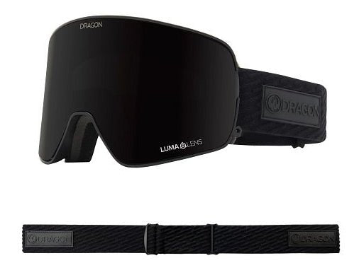 Dragon NFX2 Snow Goggles Low Bridge Midnight / Lumalens Midnight + Lumalens Violet - Elevation107